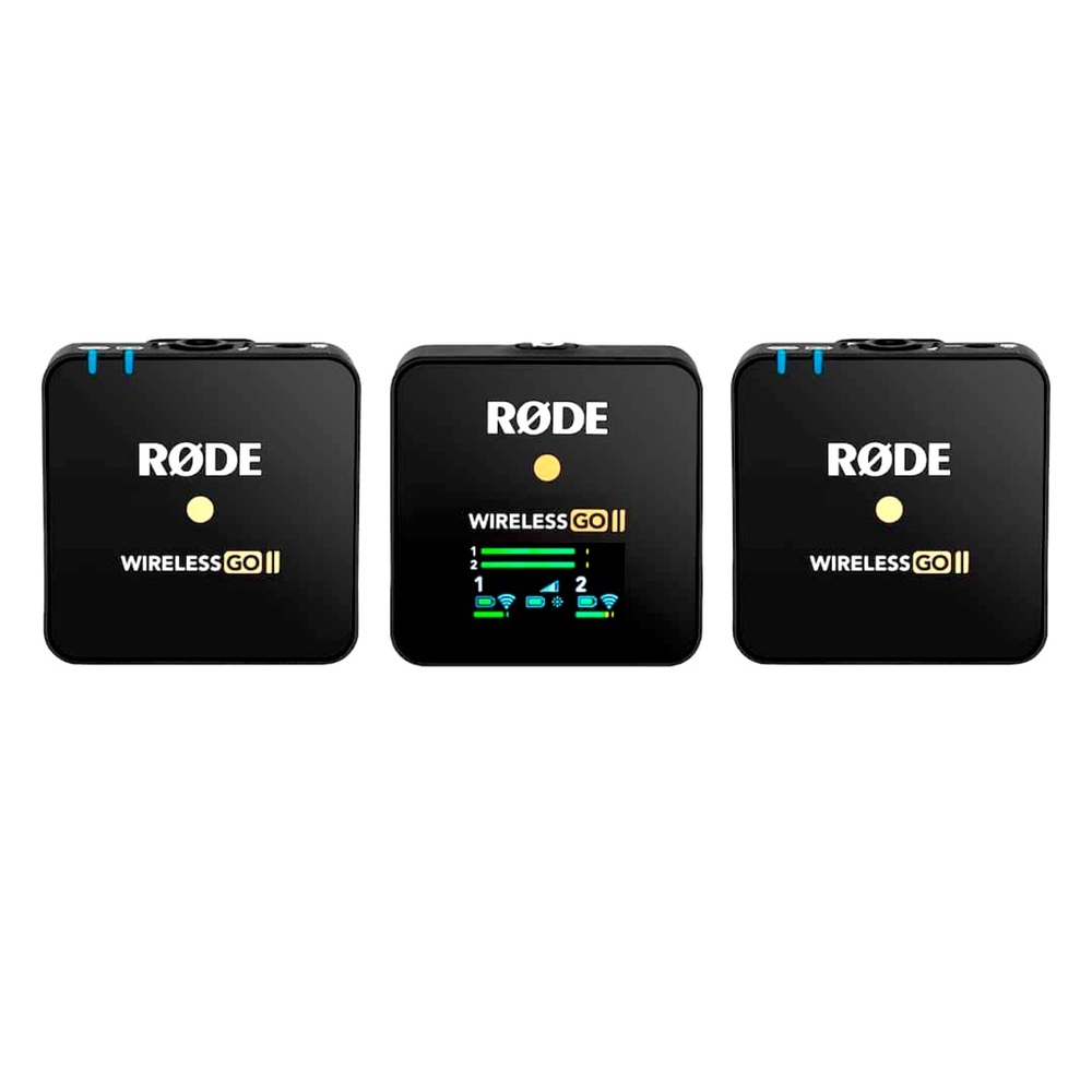 RØDE Wireless GO II - Dual Channel Wireless Microphone System